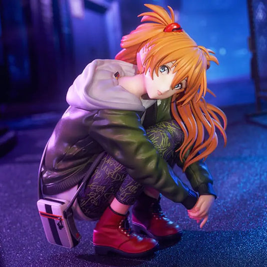 Neon Genesis Evangelion statuette PVC 1/7 Shikinami Asuka Langley Ver. Part 3 Radio Eva 12 cm - Rue Du Retro
