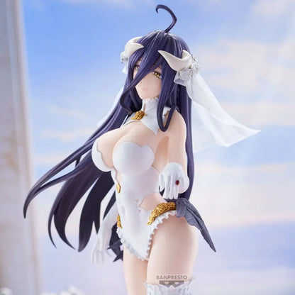 OVERLORD ALBEDO WEDDING FIGURINE GLITTER & GLAMOURS 27cm Banpresto