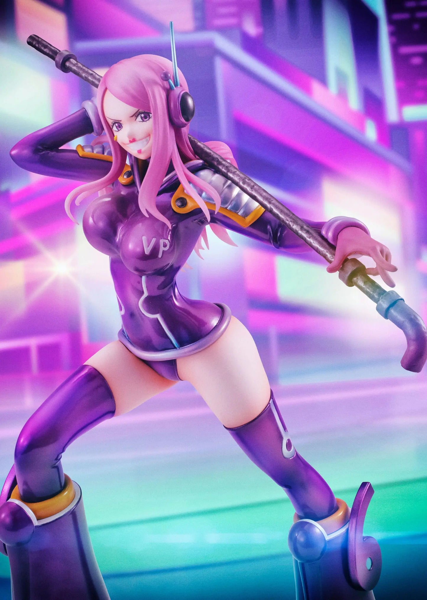 One Piece Jewelry Bonney Evolutionary History statuette PVC Portrait Of Pirates 25cm Megahouse