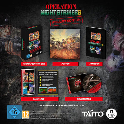 Operation Night Strikers Assault Edition SWITCH Clear River Games