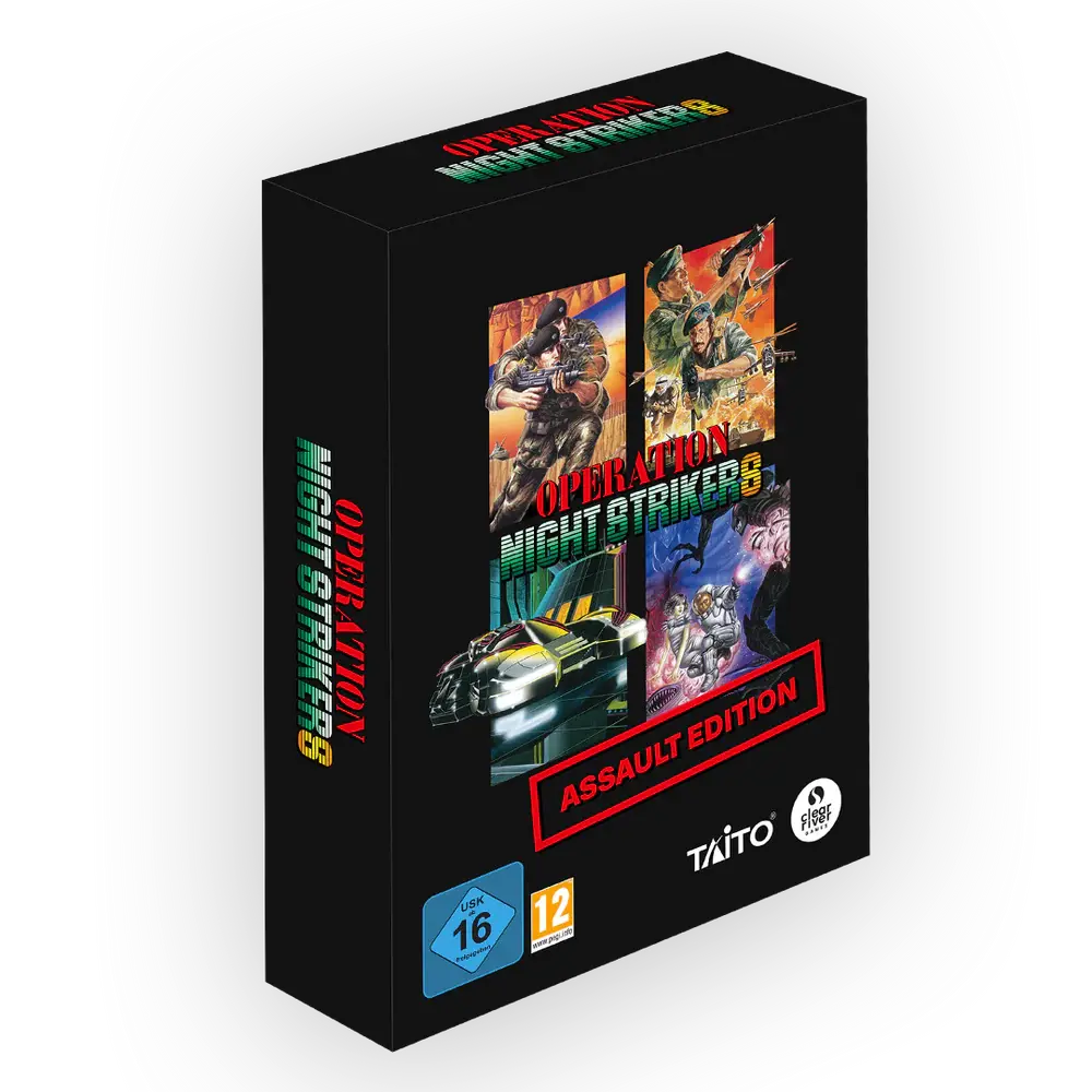 Operation Night Strikers Assault Edition SWITCH Clear River Games