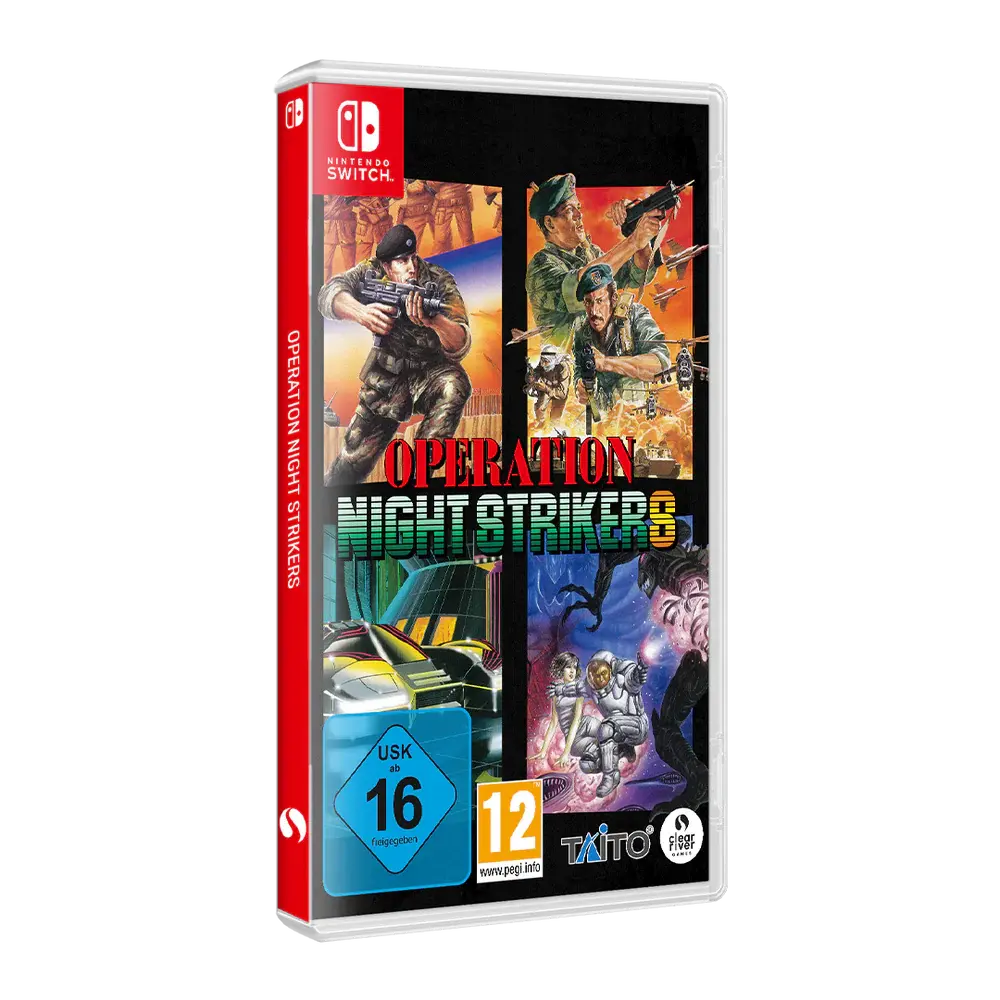 Operation Night Strikers Assault Edition SWITCH Clear River Games