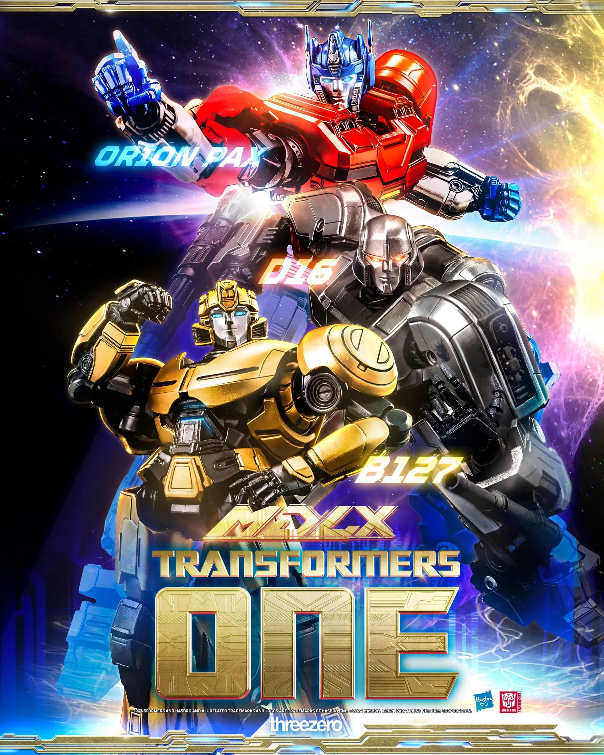 Optimus Prime Orion Pax Transformers figurine MDLX 16cm ThreeZero
