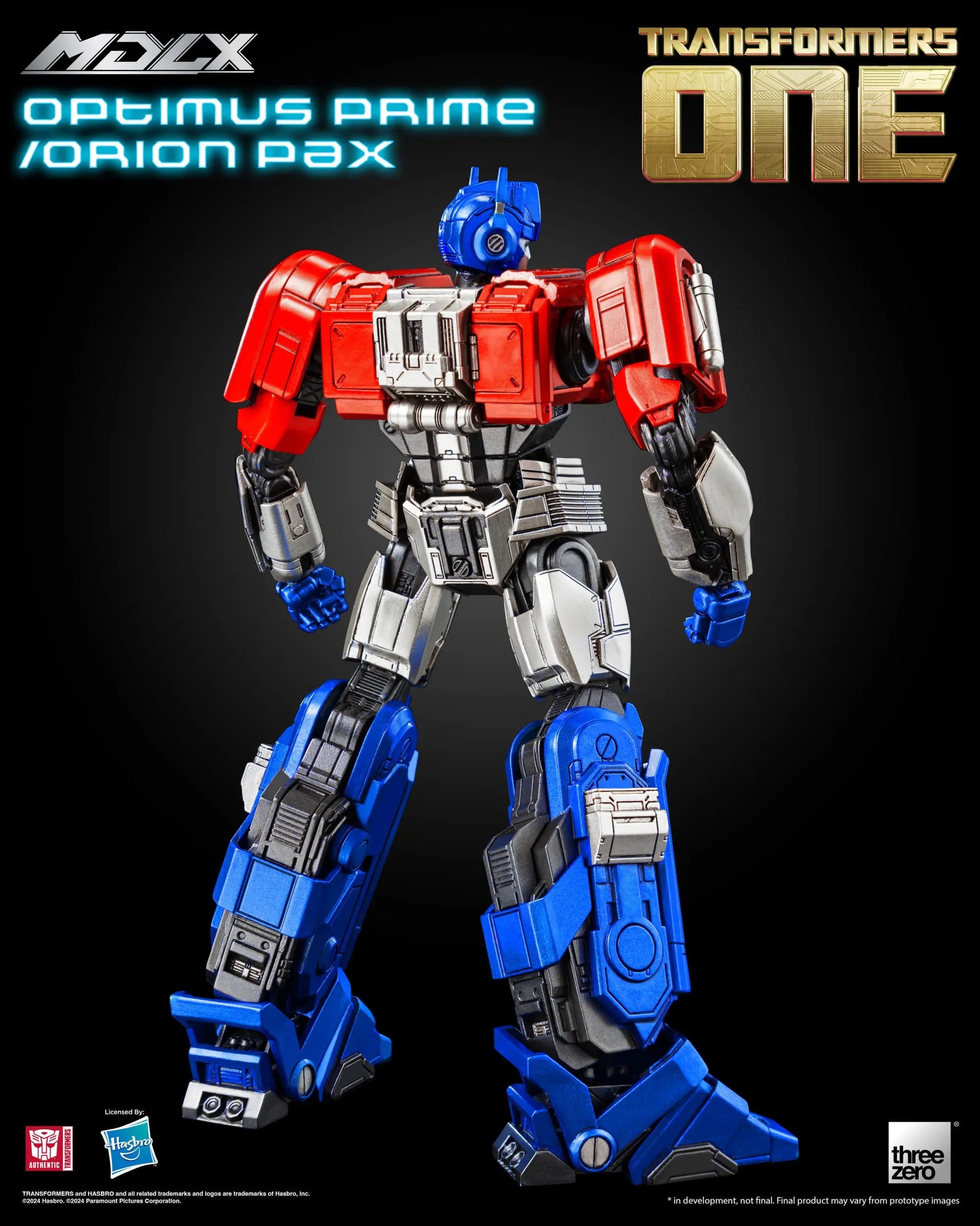 Optimus Prime Orion Pax Transformers figurine MDLX 16cm ThreeZero