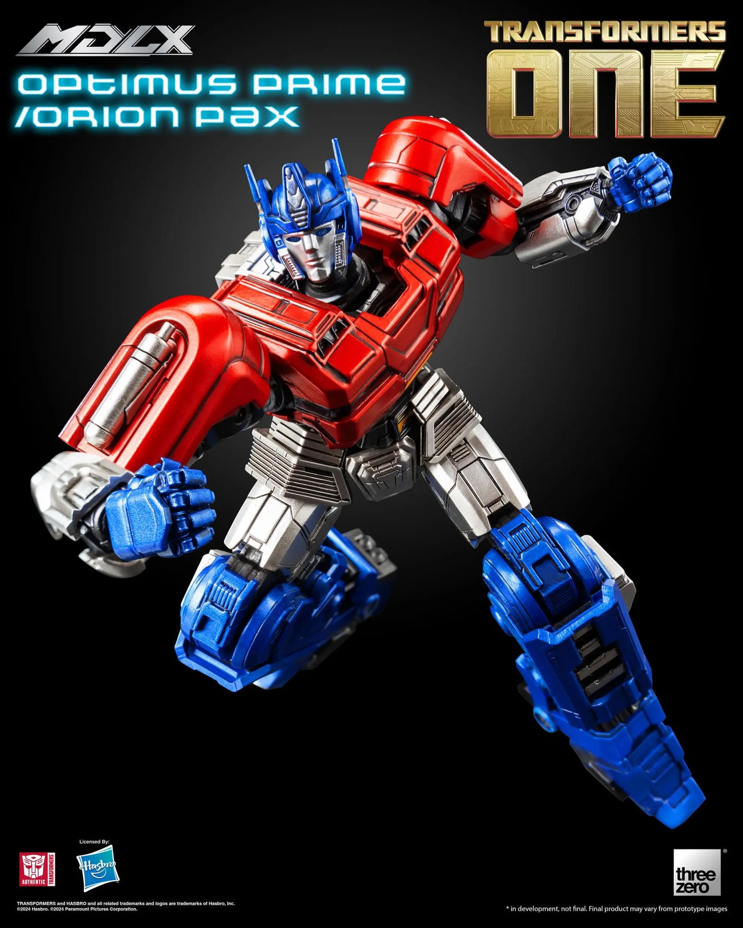 Optimus Prime Orion Pax Transformers figurine MDLX 16cm ThreeZero