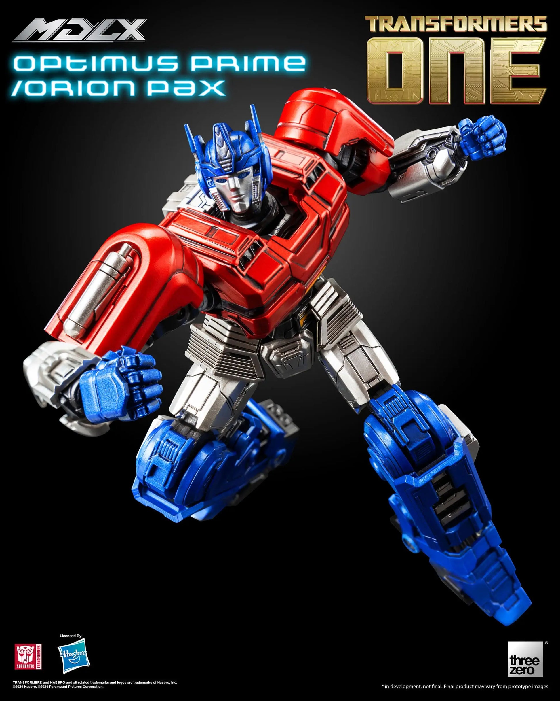 Optimus Prime Orion Pax Transformers figurine MDLX 16cm ThreeZero