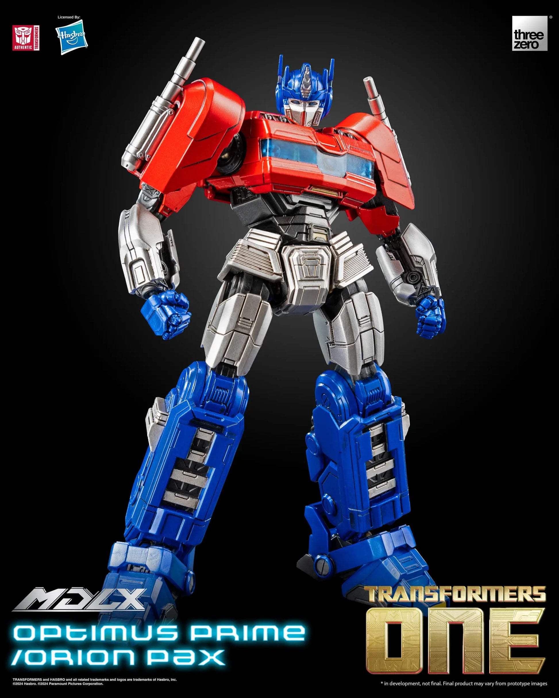 Optimus Prime Orion Pax Transformers figurine MDLX 16cm ThreeZero