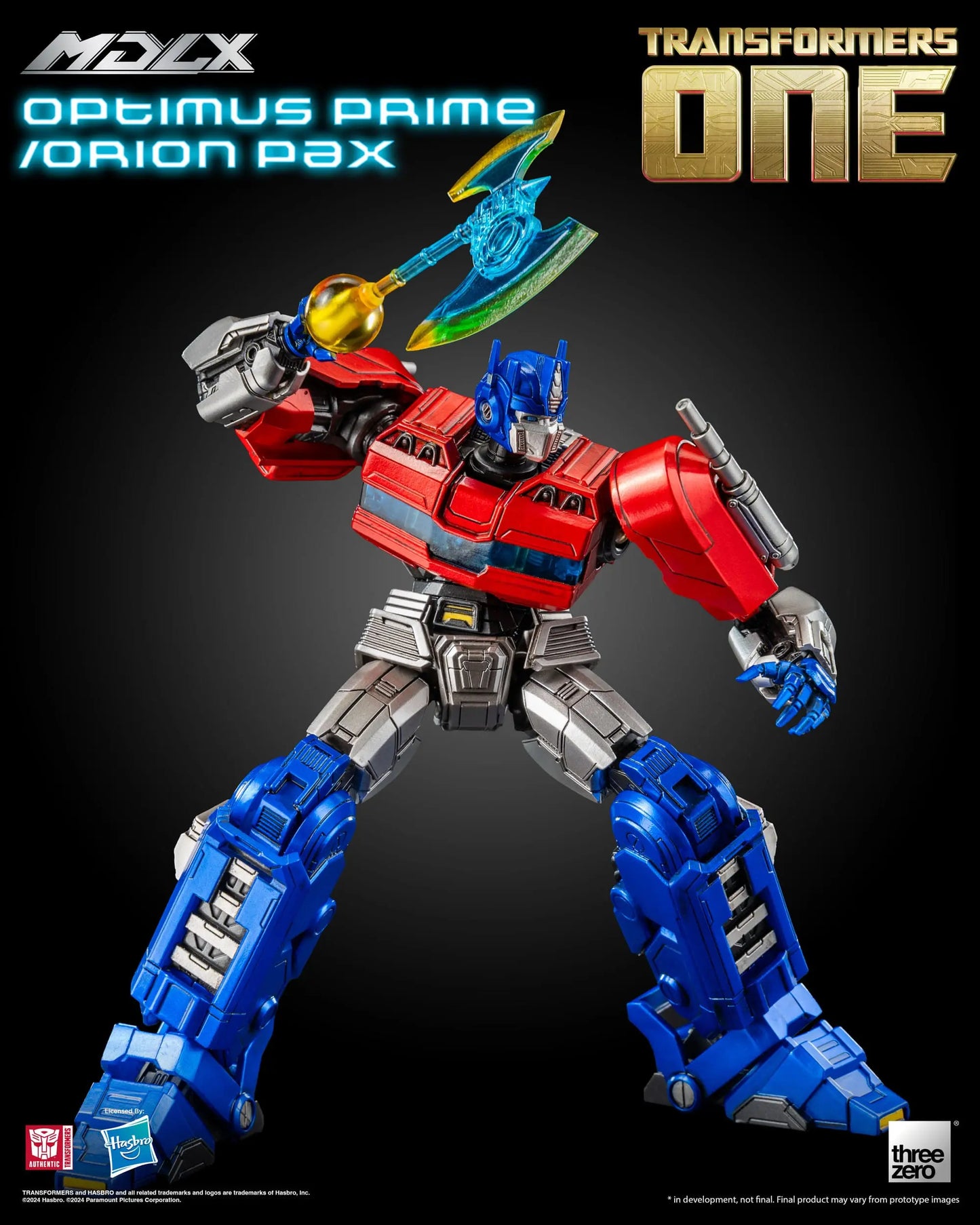 Optimus Prime Orion Pax Transformers figurine MDLX 16cm ThreeZero