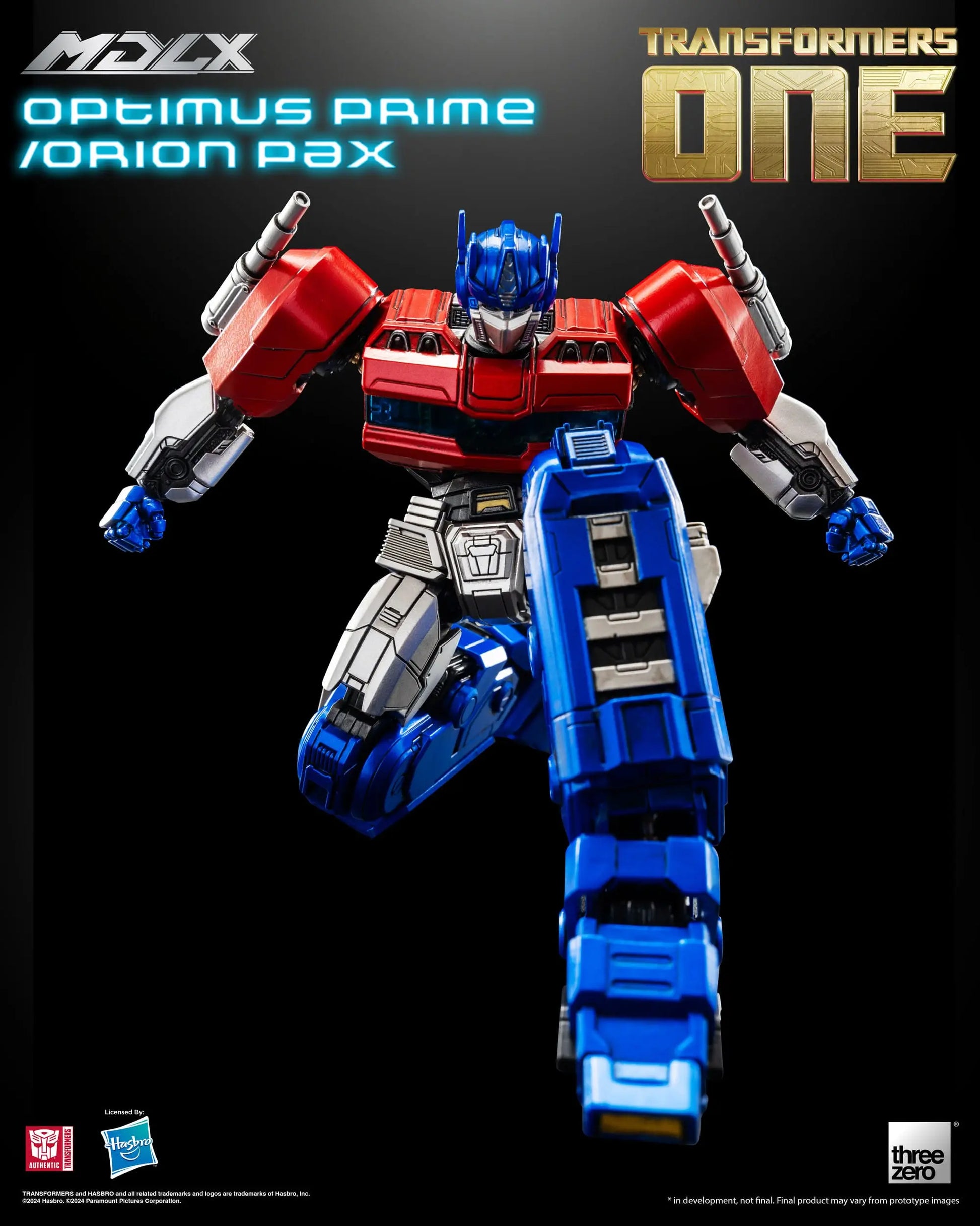 Optimus Prime Orion Pax Transformers figurine MDLX 16cm ThreeZero