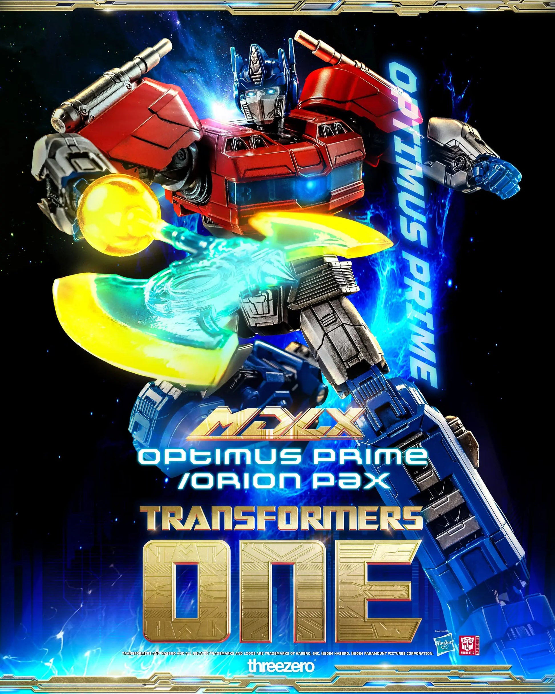 Optimus Prime Orion Pax Transformers figurine MDLX 16cm ThreeZero
