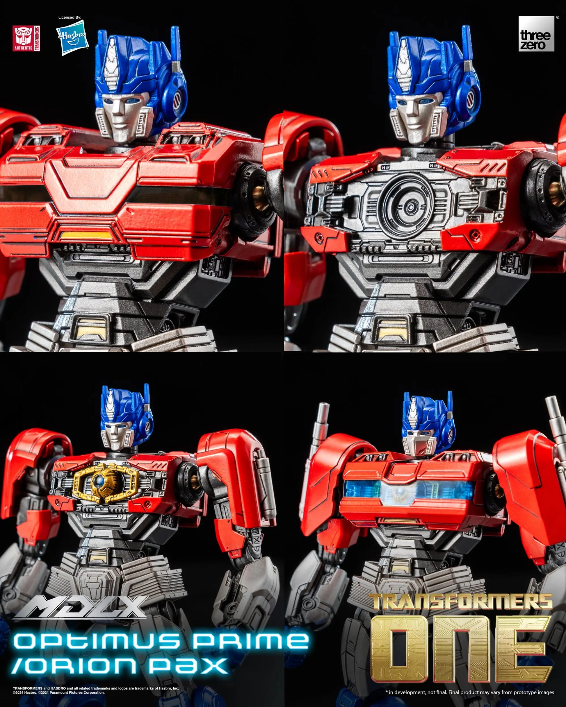 Optimus Prime Orion Pax Transformers figurine MDLX 16cm ThreeZero