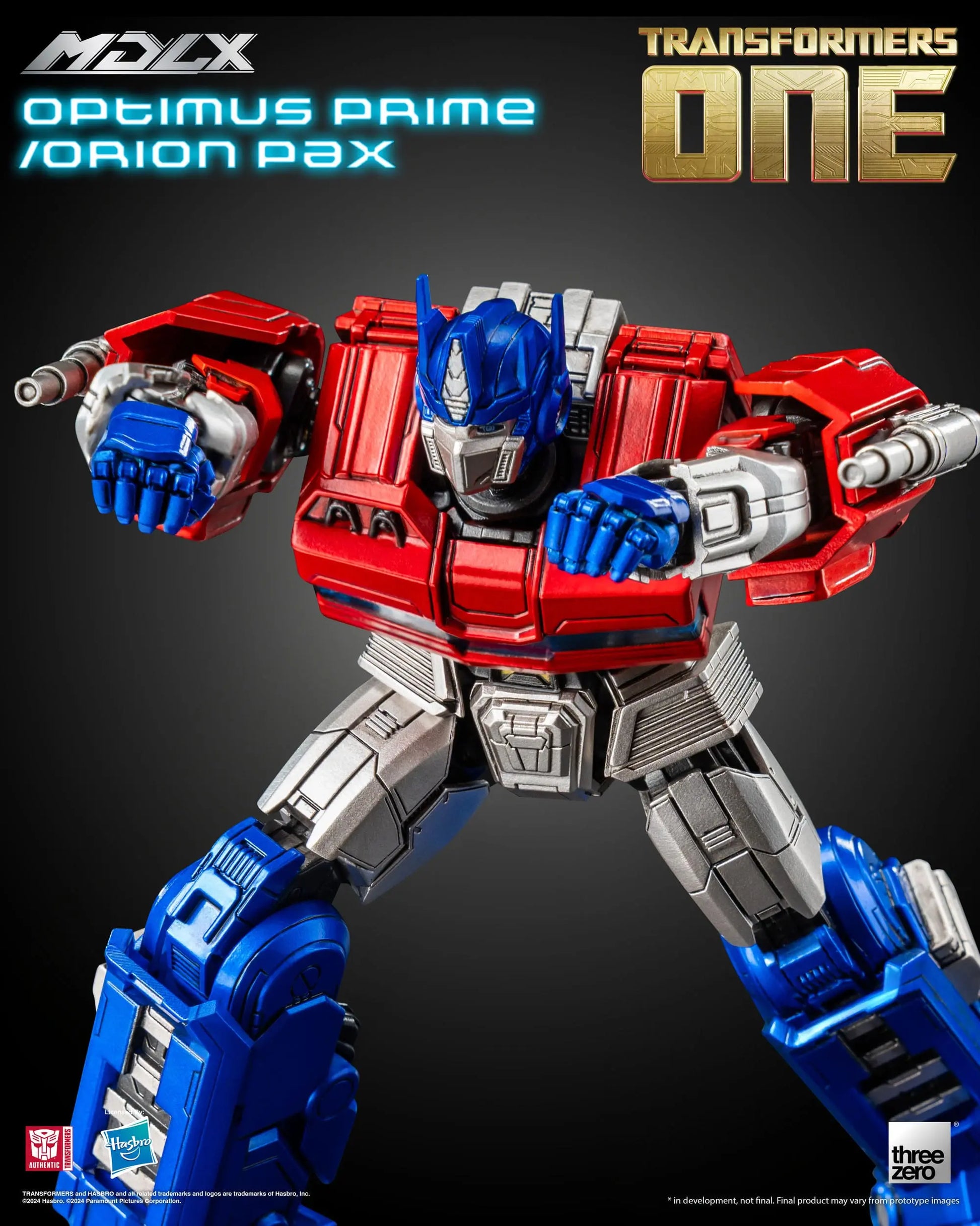 Optimus Prime Orion Pax Transformers figurine MDLX 16cm ThreeZero
