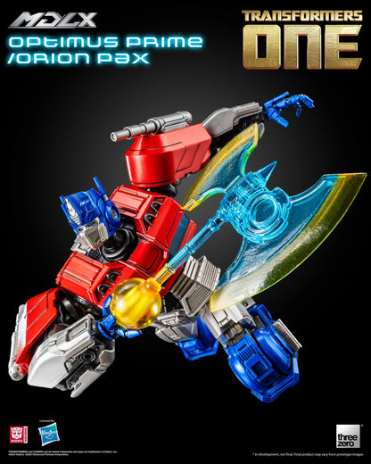 Optimus Prime Orion Pax Transformers figurine MDLX 16cm ThreeZero