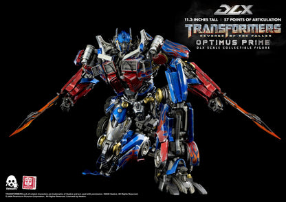 Optimus Prime Transformers 2 La Revanche figurine 1/6 DLX 28cm ThreeZero