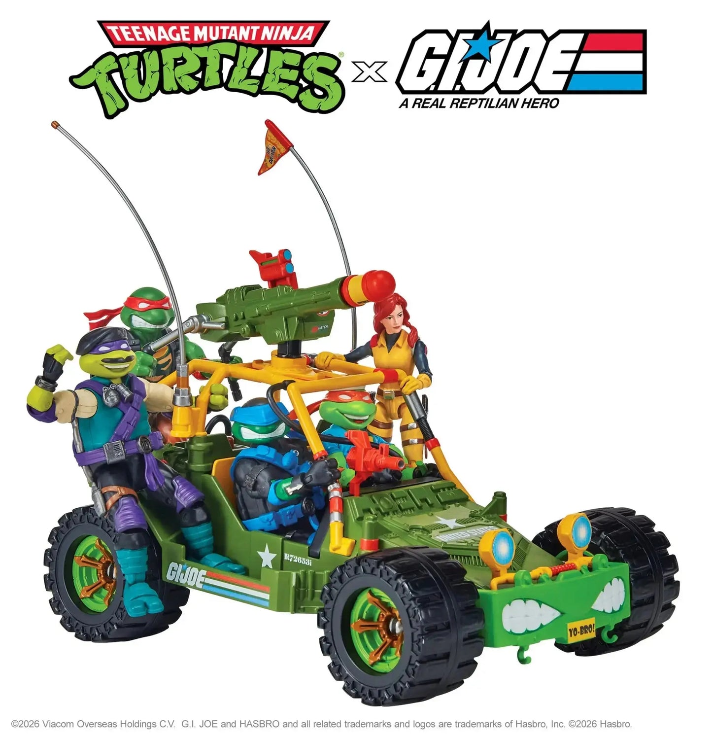 Tortues Ninja x G.I. Joe Crossover Classics véhicule A.W.E. Shell-Striker Playmates