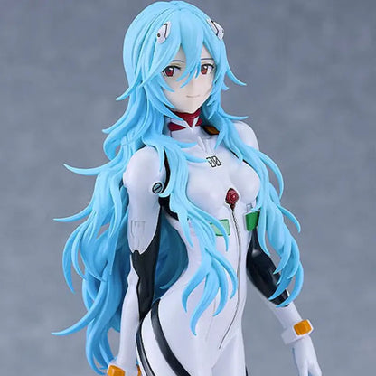 Rebuild of Evangelion figurine PLAMAX Rei Ayanami Long Hair Ver. 20 cm - Rue Du Retro