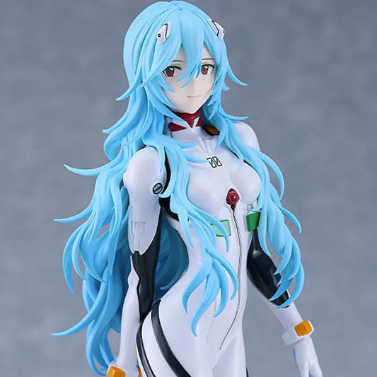 Rebuild of Evangelion figurine PLAMAX Rei Ayanami Long Hair Ver. 20 cm - Rue Du Retro