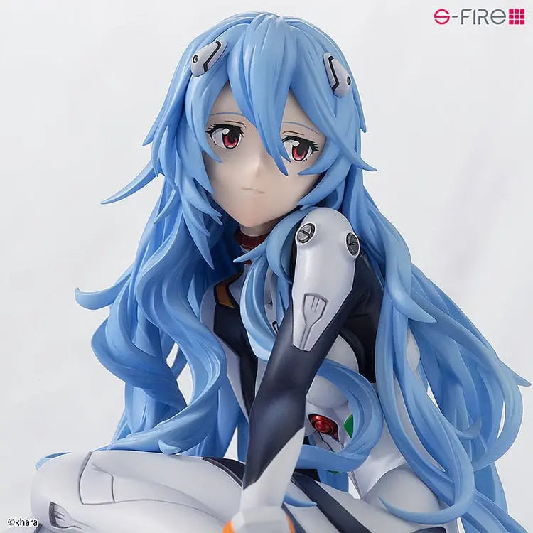 Rebuild of Evangelion statuette PVC 1/7 Rei Ayanami Long Hair Ver. 11 cm - Rue Du Retro