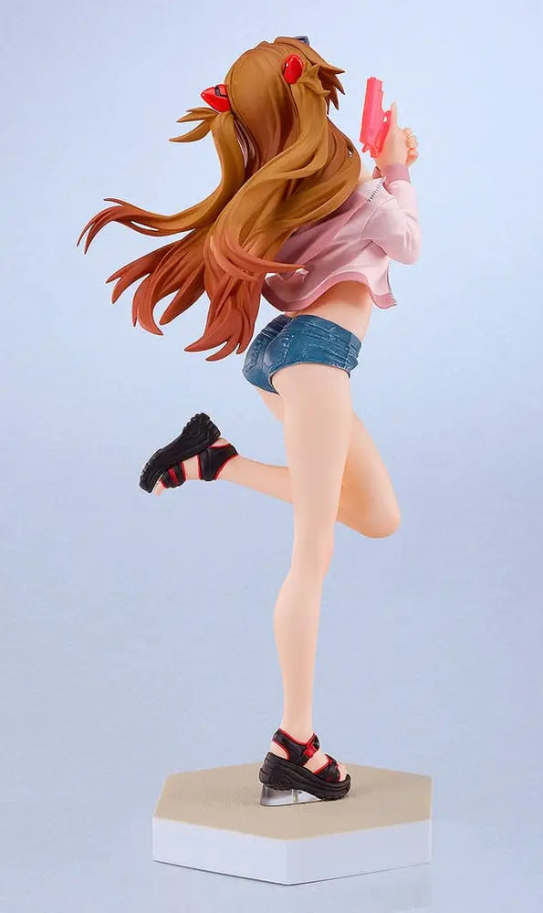 Rebuild of Evangelion statuette PVC Pop Up Parade L Beach Queens: Asuka Shikinami Langley 22 cm - Rue Du Retro