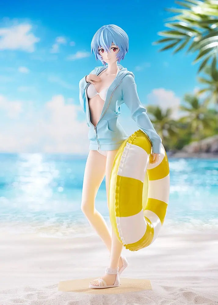 Rebuild of Evangelion statuette PVC Pop Up Parade L Beach Queens: Rei Ayanami 22 cm - Rue Du Retro