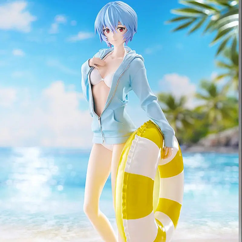 Rebuild of Evangelion statuette PVC Pop Up Parade L Beach Queens: Rei Ayanami 22 cm - Rue Du Retro
