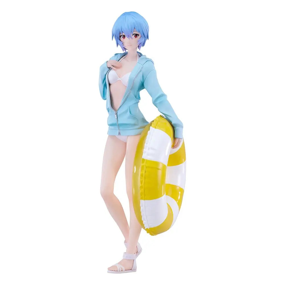 Rebuild of Evangelion statuette PVC Pop Up Parade L Beach Queens: Rei Ayanami 22 cm - Rue Du Retro