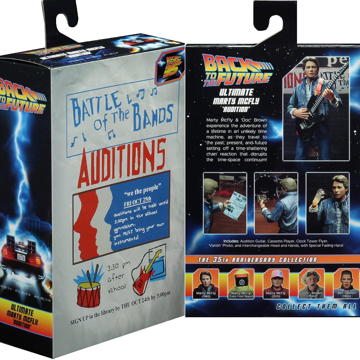 Retour Vers Le Futur Marty Mcfly Ultimate 1985 18cm Neca