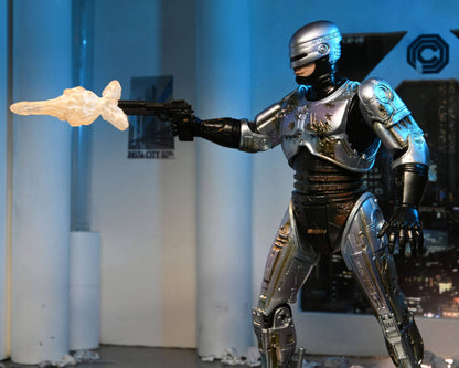 RoboCop figurine Ultimate Battle Damaged RoboCop with Chair 18 cm Neca
