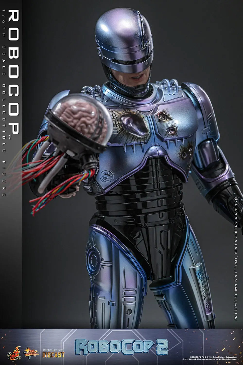 RoboCop 2 Movie Masterpiece Diecast 1/6 RoboCop 30 cm Hot Toys