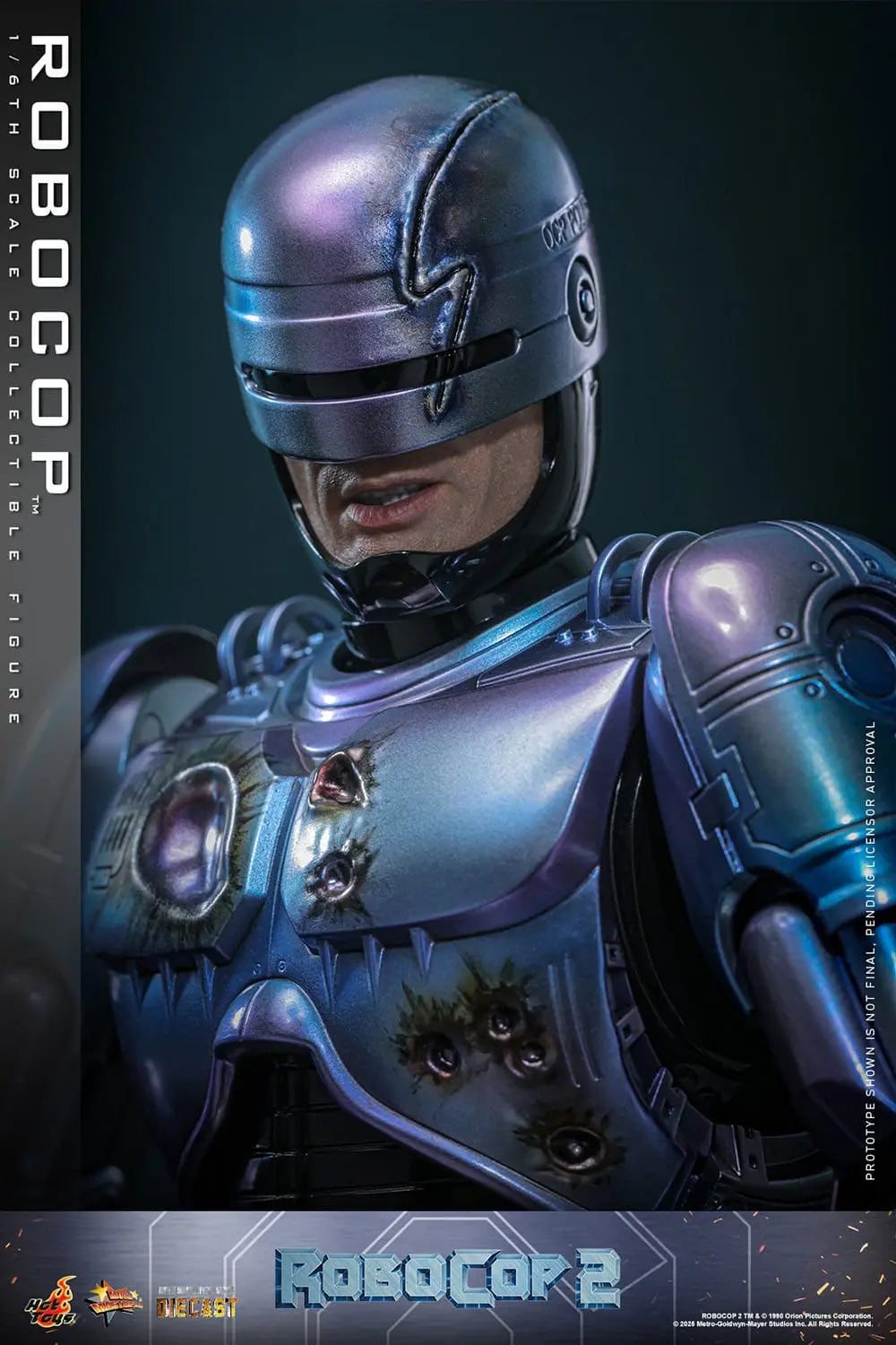 RoboCop 2 Movie Masterpiece Diecast 1/6 RoboCop 30 cm Hot Toys