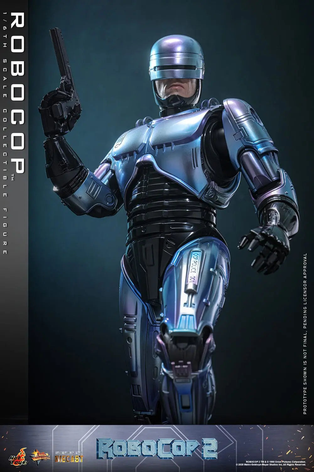 RoboCop 2 Movie Masterpiece Diecast 1/6 RoboCop 30 cm Hot Toys