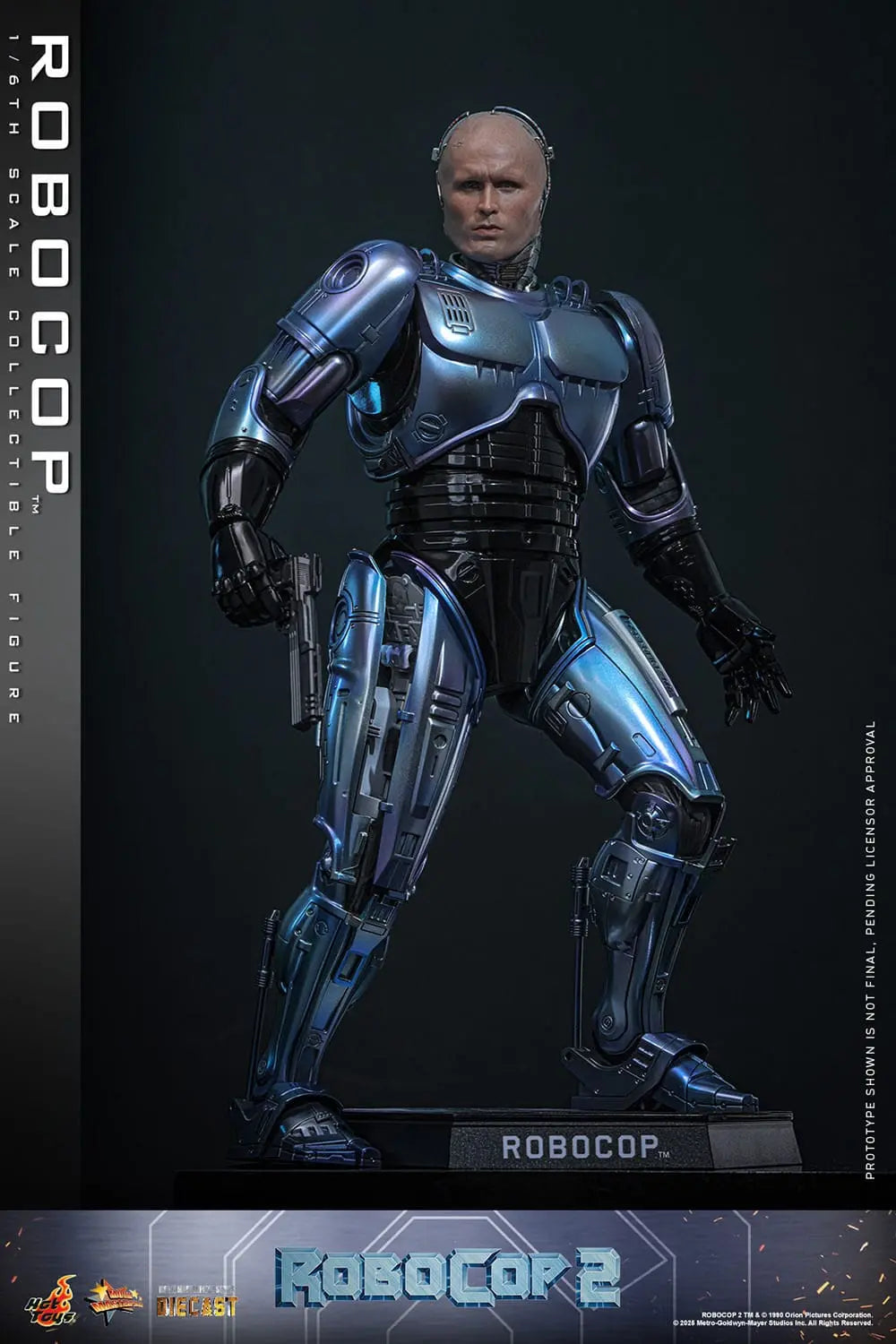 RoboCop 2 Movie Masterpiece Diecast 1/6 RoboCop 30 cm Hot Toys