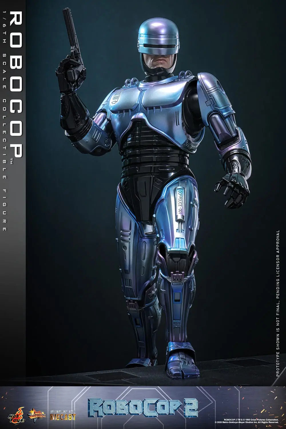 RoboCop 2 Movie Masterpiece Diecast 1/6 RoboCop 30 cm Hot Toys
