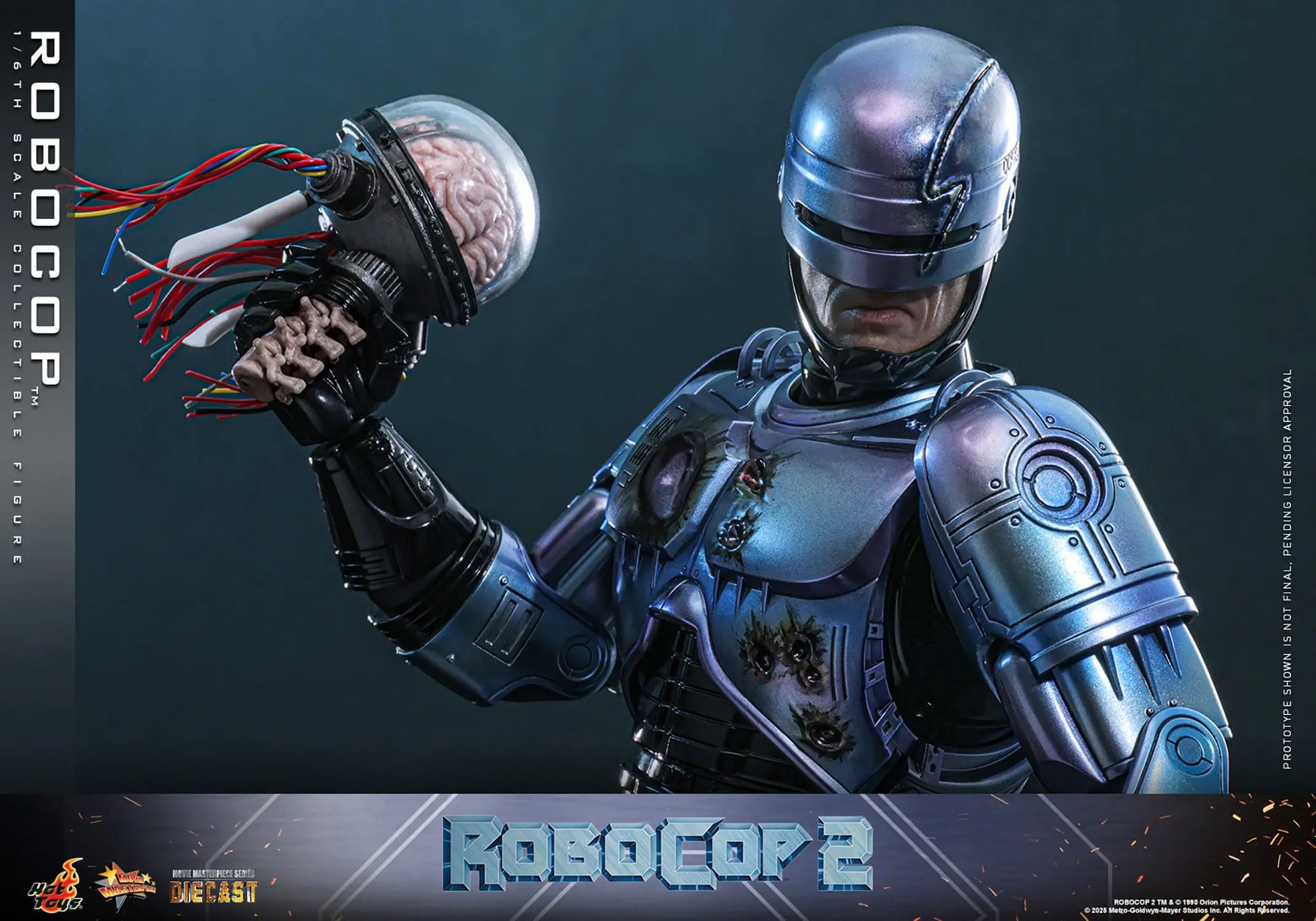 RoboCop 2 Movie Masterpiece Diecast 1/6 RoboCop 30 cm Hot Toys