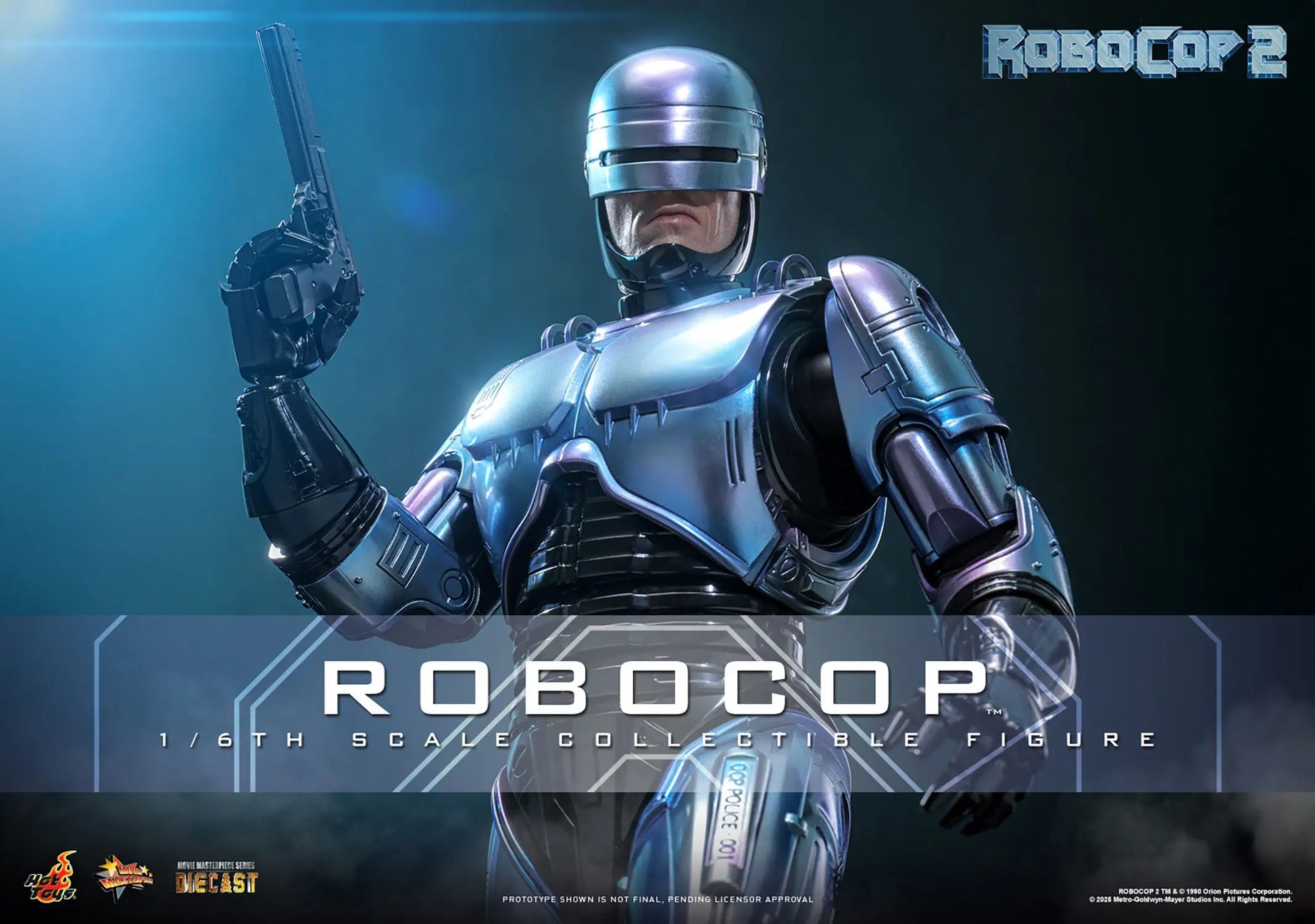 RoboCop 2 Movie Masterpiece Diecast 1/6 RoboCop 30 cm Hot Toys