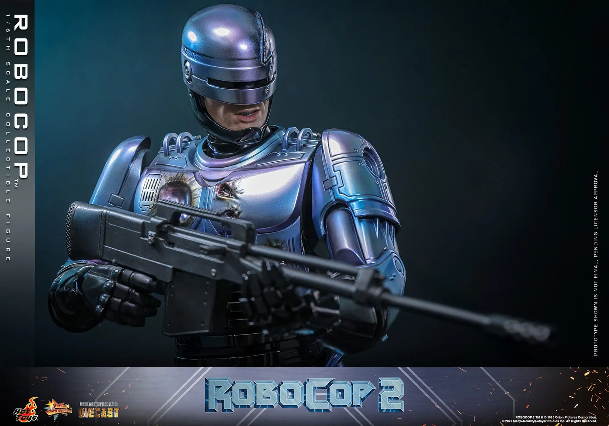RoboCop 2 Movie Masterpiece Diecast 1/6 RoboCop 30 cm Hot Toys