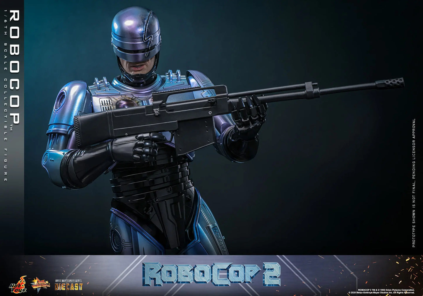 RoboCop 2 Movie Masterpiece Diecast 1/6 RoboCop 30 cm Hot Toys