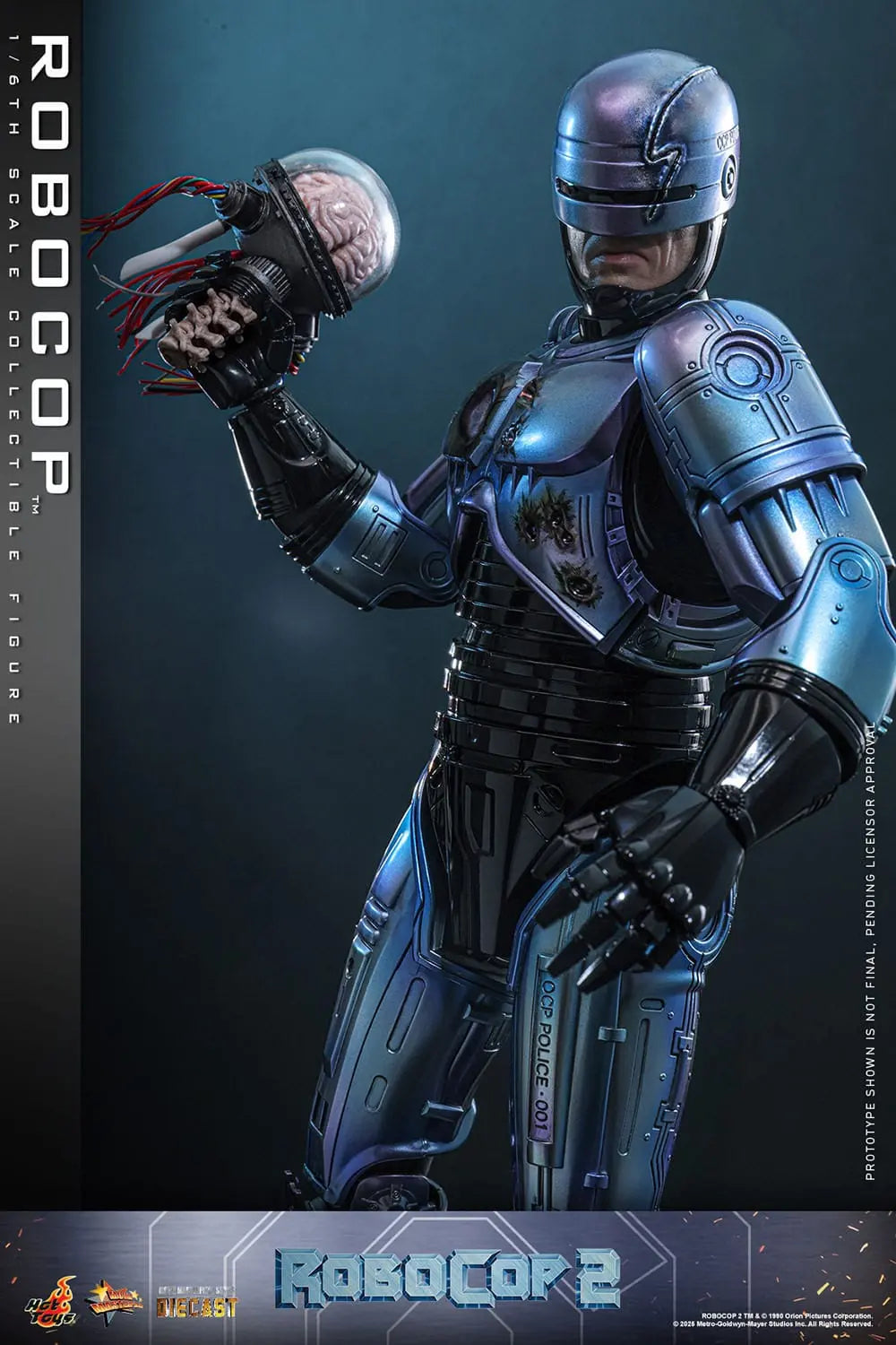 RoboCop 2 Movie Masterpiece Diecast 1/6 RoboCop 30 cm Hot Toys
