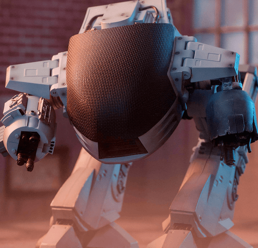 Robocop figurine ED209 sonore Exquisite Mini Battle Damaged 15 cm Hiya Toys