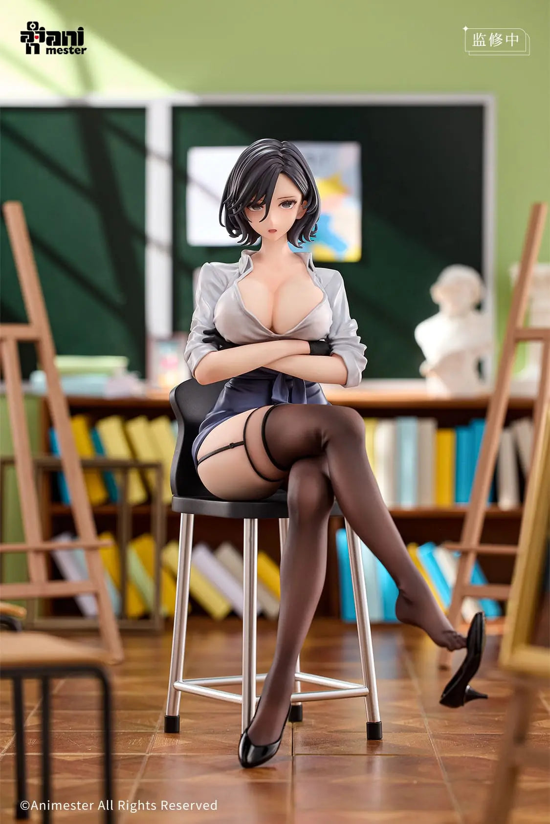 Rumi After-School Original Character statuette 1/6 Art Instruction 22cm AniMester