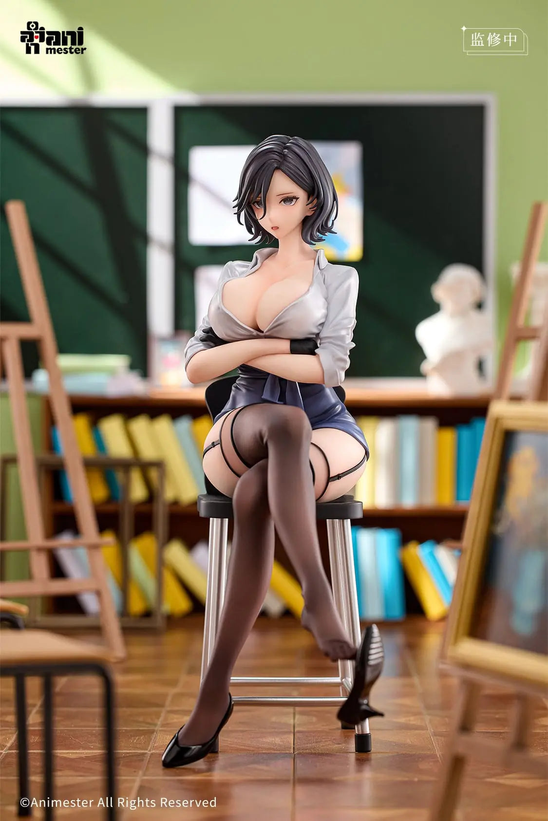 Rumi After-School Original Character statuette 1/6 Art Instruction 22cm AniMester