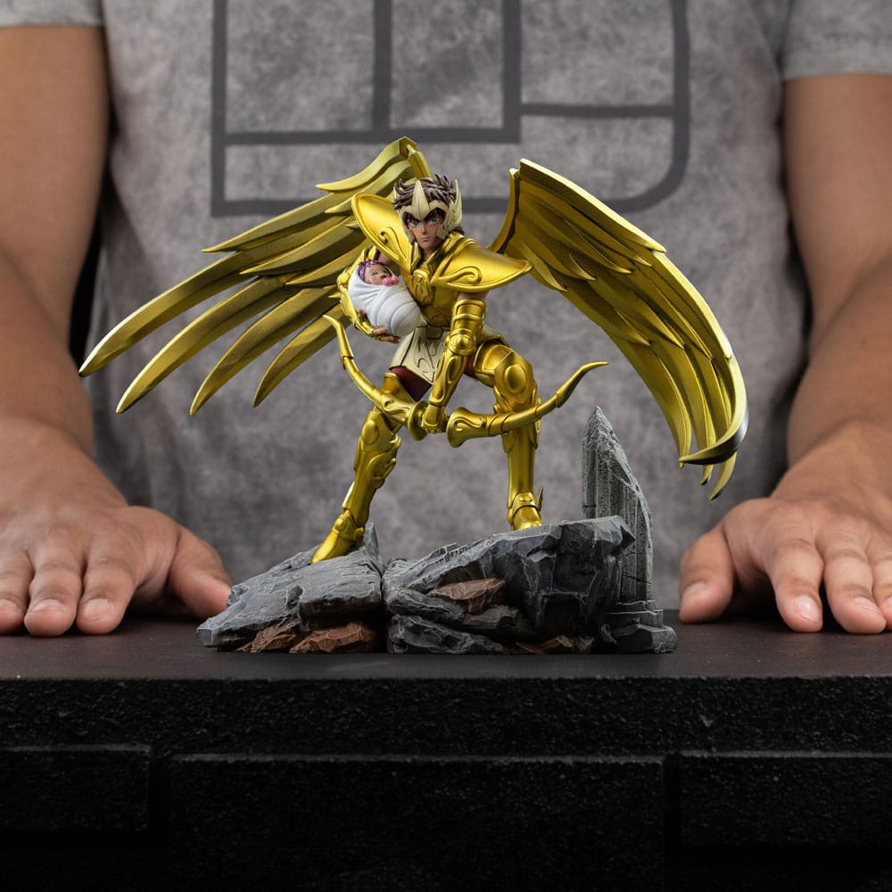 Saint Seiya Sagittarius Aiolos statuette 1/10 Art Scale 21 cm Iron Studios