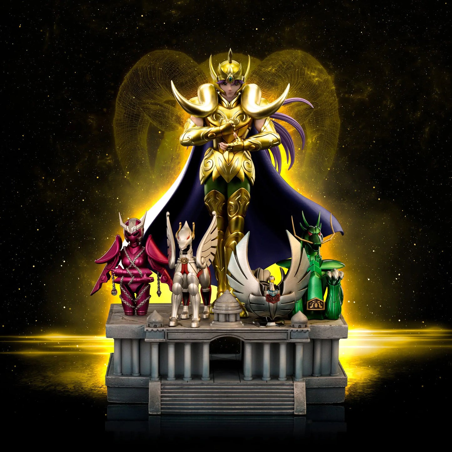 Saint Seiya Bélier Mu statuette 1/10 Art Scale Deluxe 27cm Iron Studios