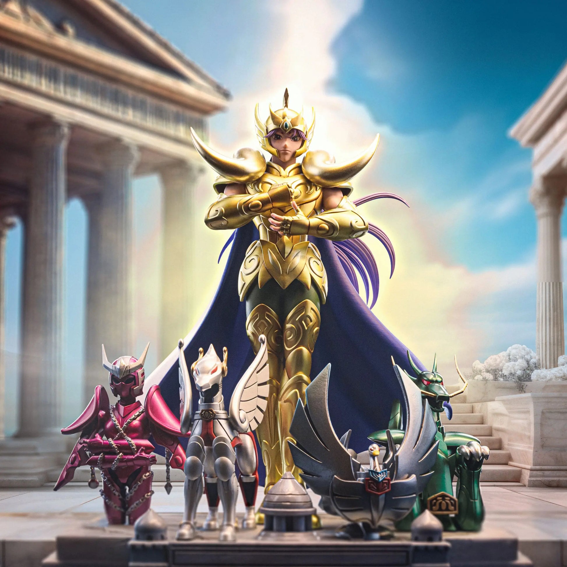 Saint Seiya Bélier Mu statuette 1/10 Art Scale Deluxe 27cm Iron Studios