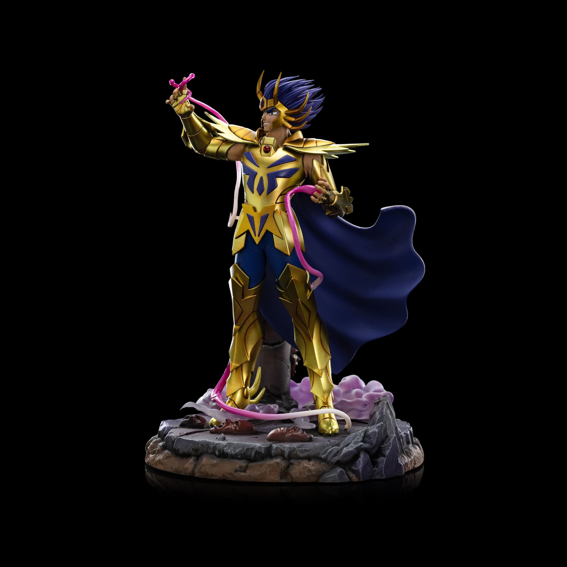 Saint Seiya Cancer Deathmask statuette 1/10 Art Scale 23cm Iron Studios