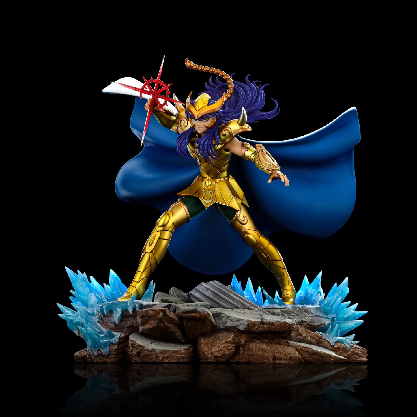 Saint Seiya Scorpion Milo statuette 1/10 Art Scale 24cm Iron Studios