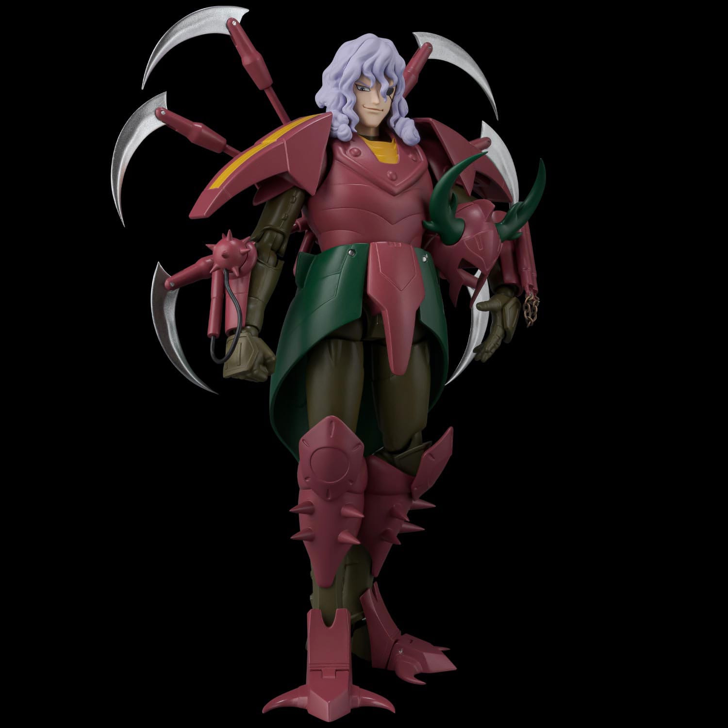 Samurai Troopers Gen Mashou Rajura  Chou-Dan-Kadou figurine Gen Mashou Rajura 15cm Yoroiden-Samurai Troopers Sentinel