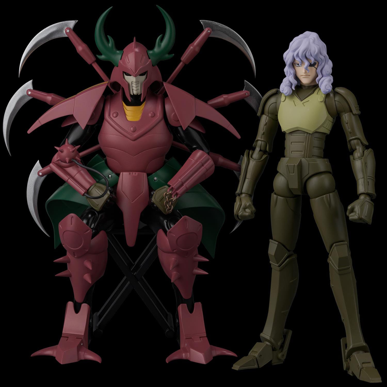 Samurai Troopers Gen Mashou Rajura  Chou-Dan-Kadou figurine Gen Mashou Rajura 15cm Yoroiden-Samurai Troopers Sentinel