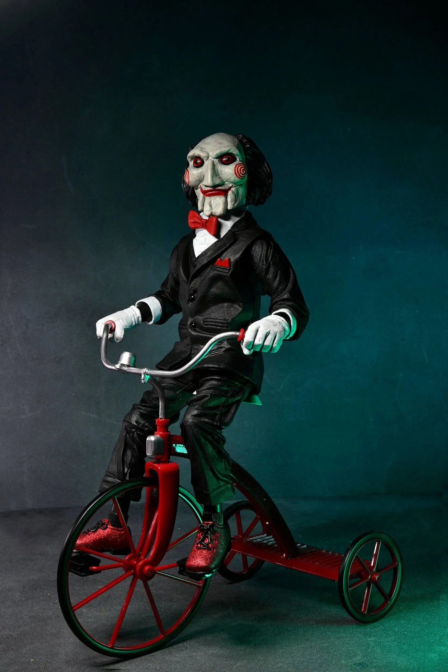 Saw Billy figurine sonore Billy with Tricycle 30cm Neca