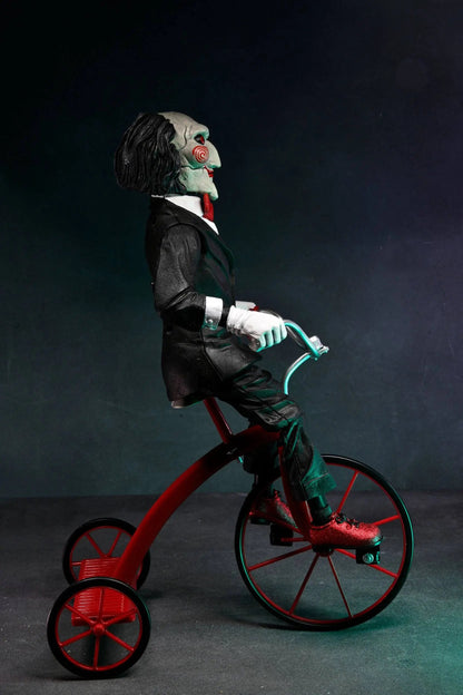 Saw Billy figurine sonore Billy with Tricycle 30cm Neca